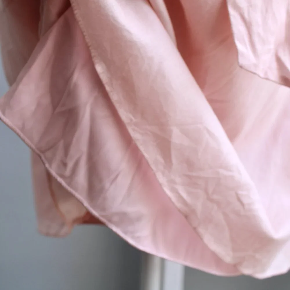 Express Pale Blush Pink Ruched Sweetheart Neckline Mini Dress Size 12 NWT - Picture 5 of 7